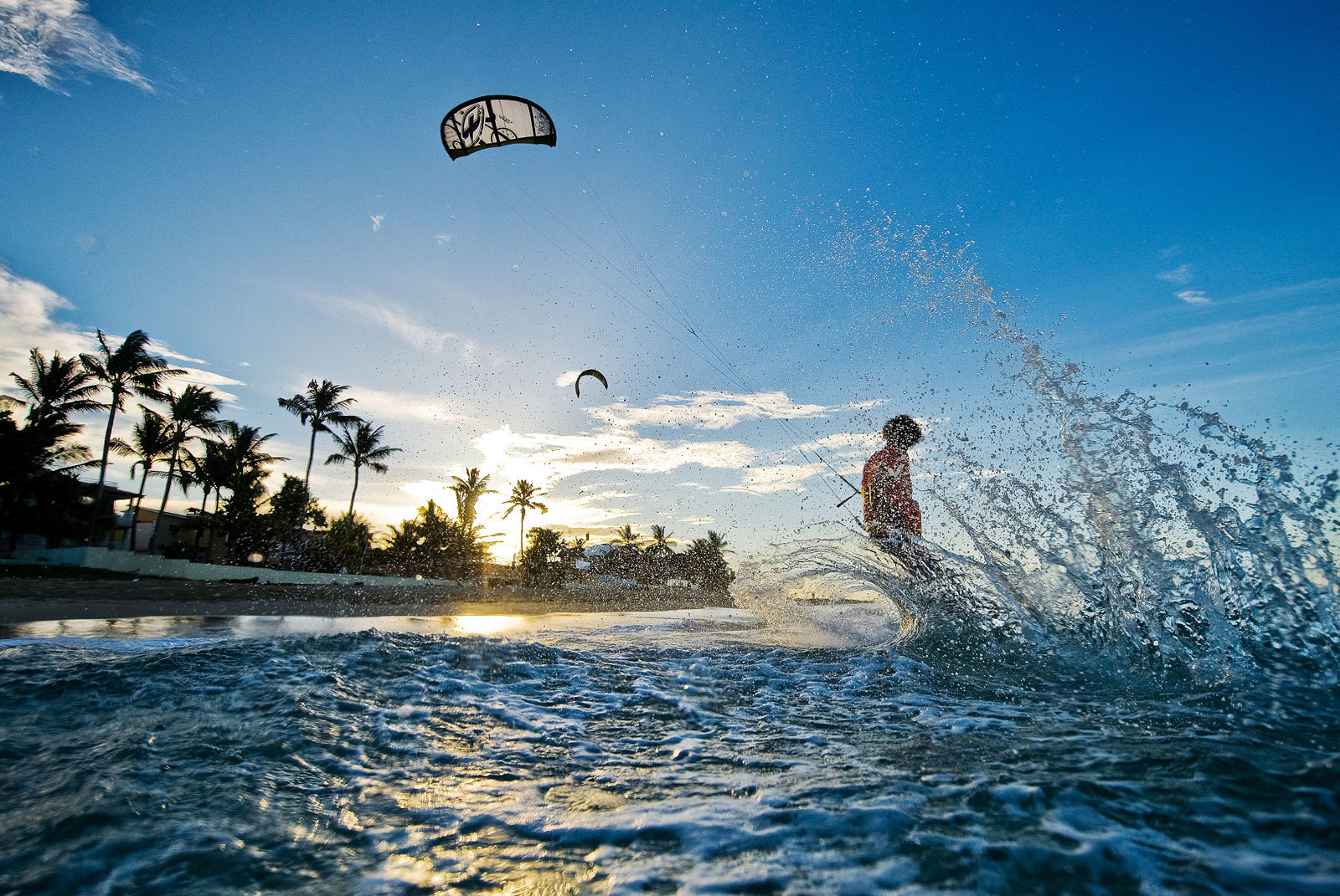 Kitesurfare